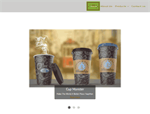 Tablet Screenshot of cupmonster.com